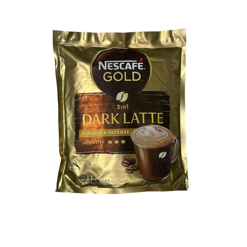 

Nescafe DARK LATTE 3IN1 STRONG AND INTENSE BAG/12SASET