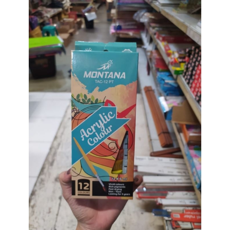 

WATER COLOUR ACRYLIC MONTANA 12W