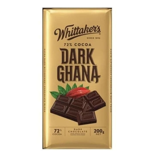 

WHITTAKERS DARK GHANA 72% COCOA