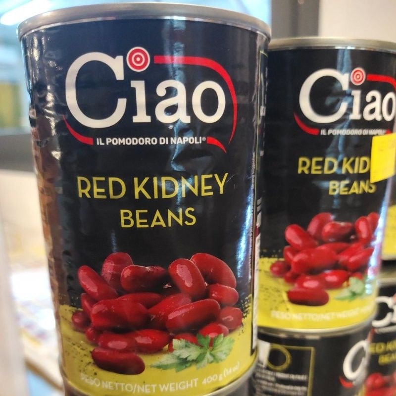 

Ciao Red Kidney Beans/kacang merah kaleng 400g