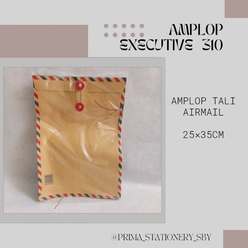 

Amplop Coklat Executive 310 Lamaran Kerja 25X35cm Ukuran Folio