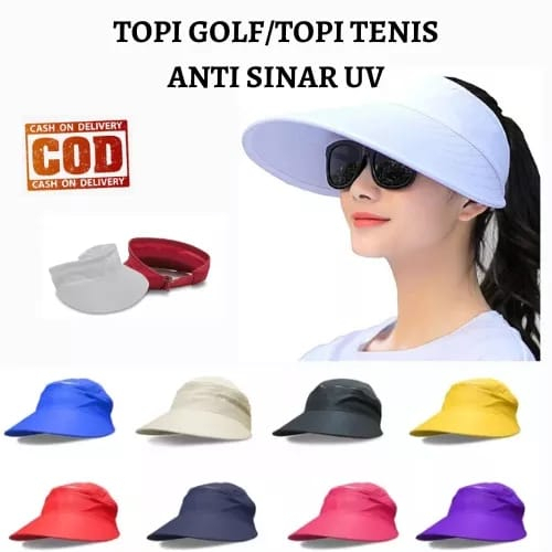 Topi Golf / Topi Tennis / Topi Hijab / Topi Golf Polos / Topi Senam / Golf Hat