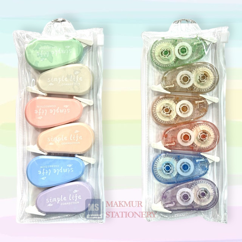 

RK Correction Tape / Tip X Kertas Trifelo CT 048 (Set)