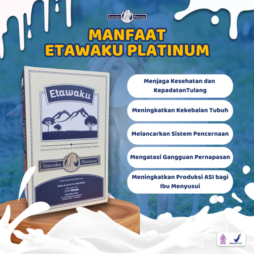 

Paket 2 Box Susu Etawaku Platinum Asli Meningkatkan Kesehatan Paru-paru