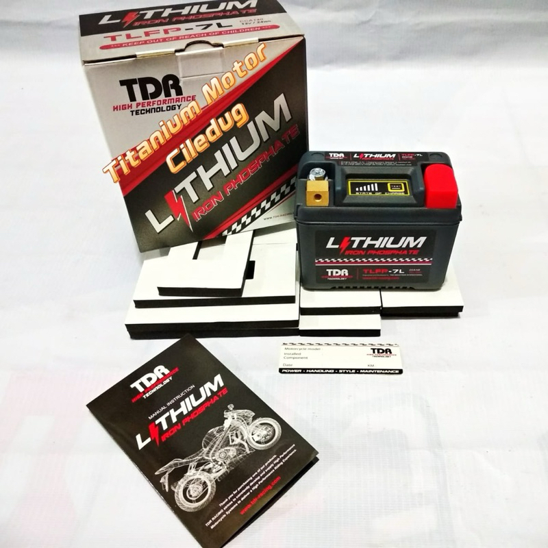 AKI TDR LITHIUM NMAX BEAT SCOOPY VARIO 125 MIO SPORTY VIXION NINJA 150 SATRIA FU VARIO 160 PCX MIO J