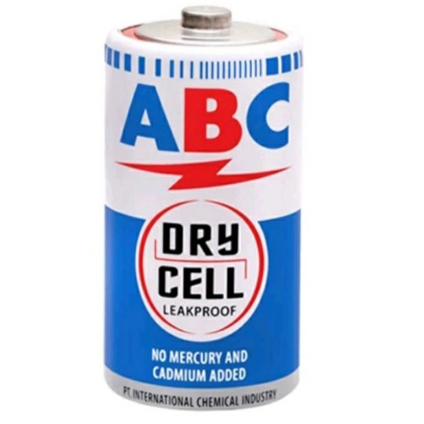 Baterai Battery BATERE ABC Biru SEDANG 1.5V TANGGUNG Size C R14C R 14C