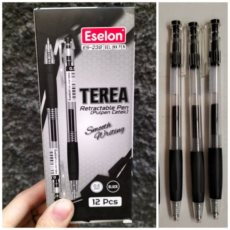 

[LUSIN/12PCS] Bolpen/ pulpen cetek TEREA ES238 ESELON