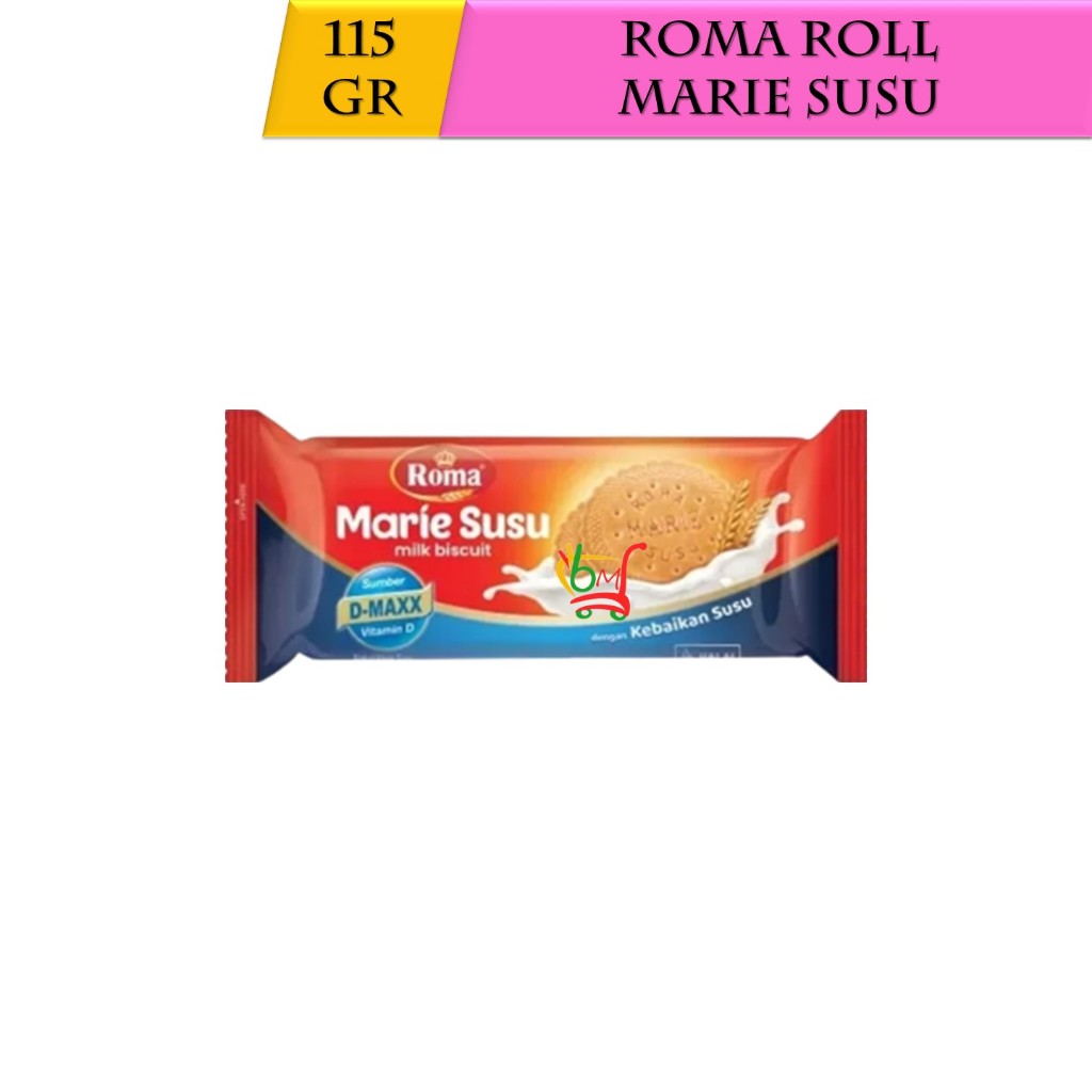 

Roma Marie Susu Kemasan Roll Kaya akan Vitamin D