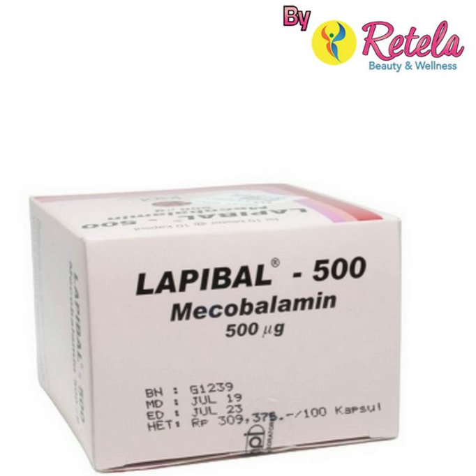 Lapibal 500mcg 1 Blister 10 Kapsul