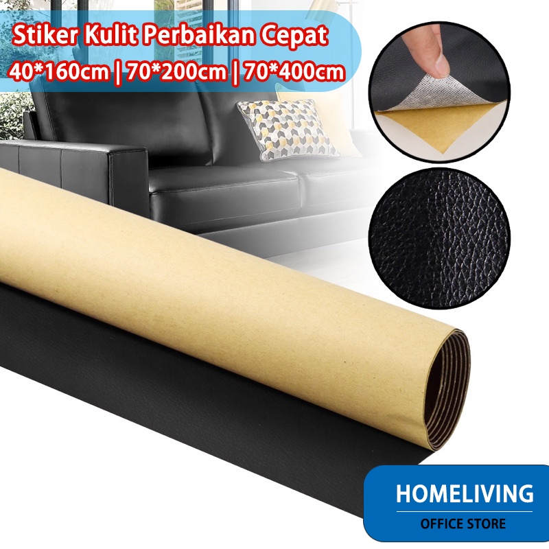 【Persediaan】60*140cm sticker kulit sofa meteran kursi kulit sticker sofa perekat stiker kursi sofa l