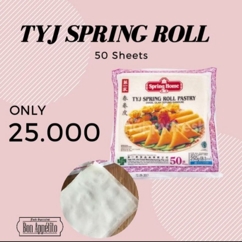 

TYJ Spring Roll Pastry / Snack / Bread