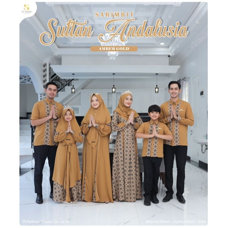 SARIMBIT SULTAN ANDALUSIA BY SS HIJAB