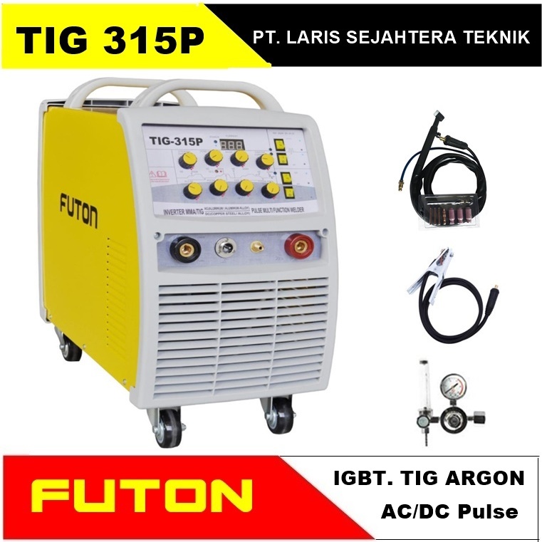 Mesin Las Futon TIg-315P Trafo Las Argon TIg 315 P