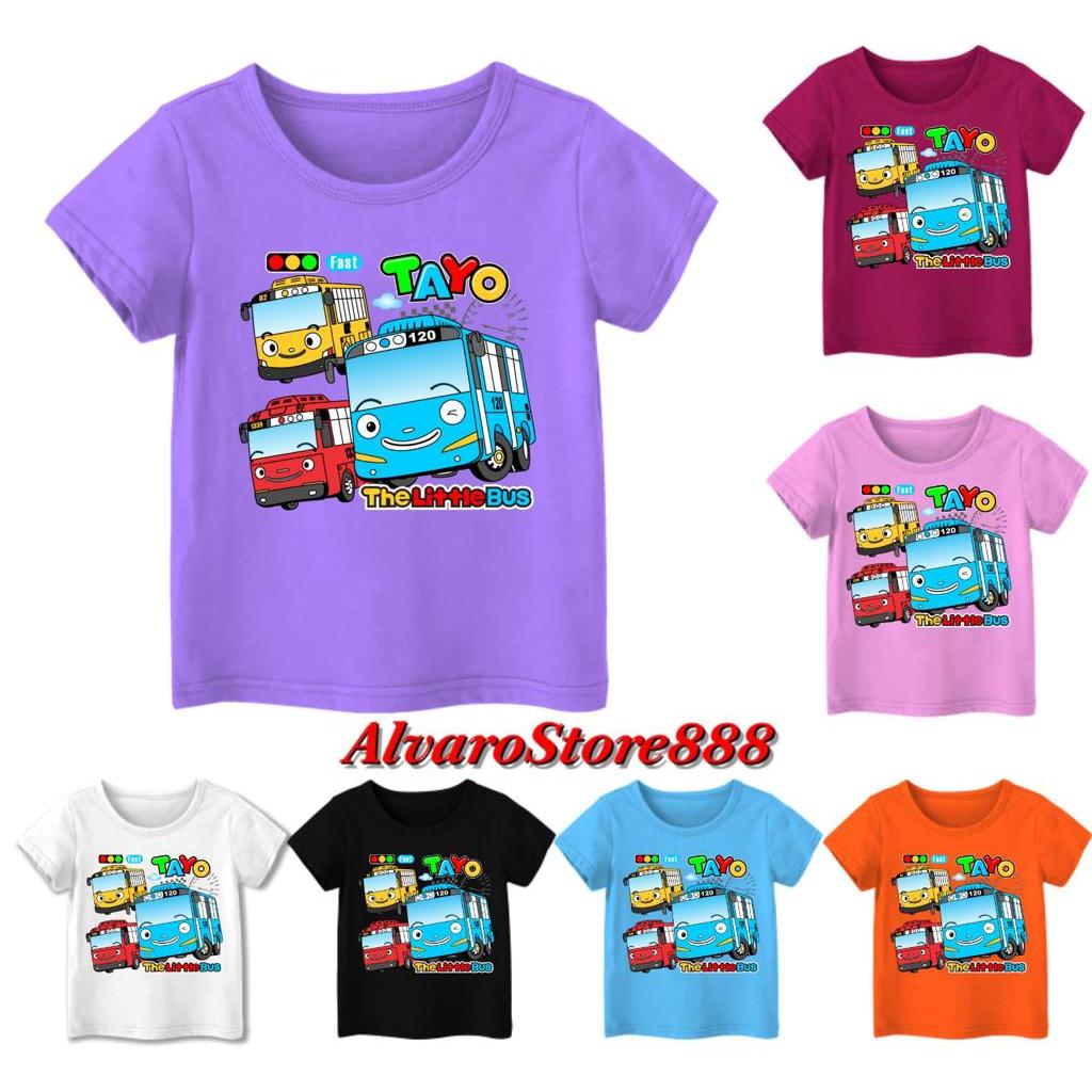 Atasan Anak Perempuan Anak Baju Cowo Atasan Anak Cewe Kaos Anak Murah Tayo 046