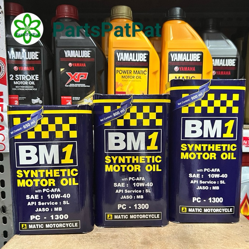 OLI OIL MOTOR MATIC MATIK SCOOTER BM1 BM-1 PC1300 PC-1300 10W40 10W-40 ASLI ORIGINAL