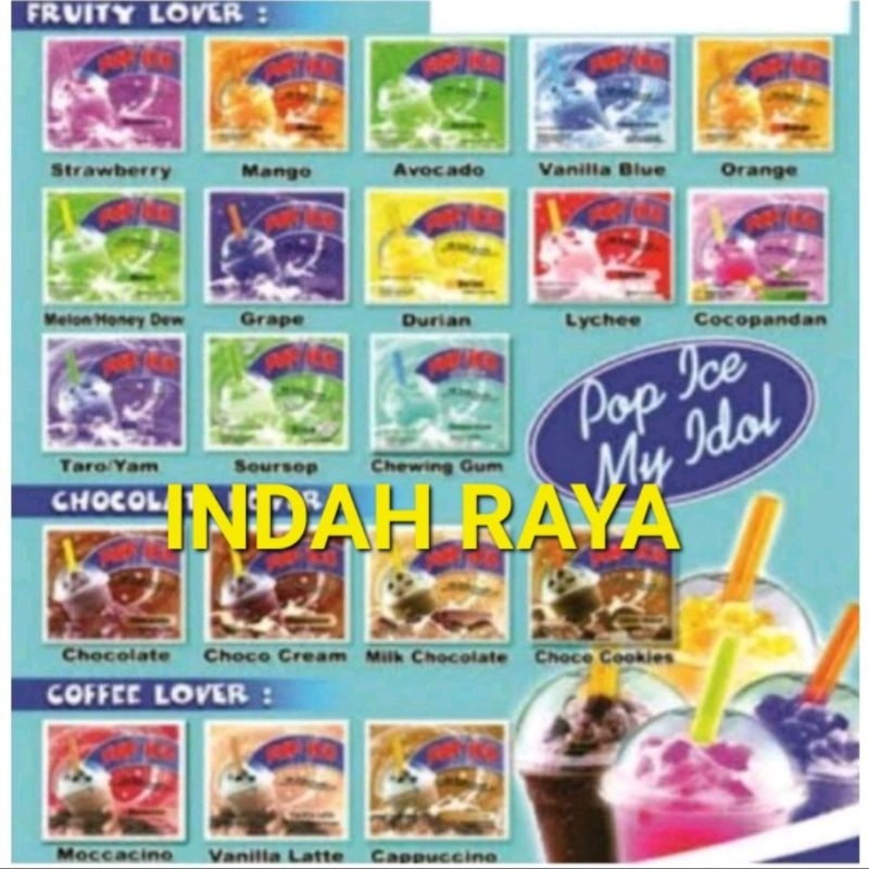 

POP ICE varian RASA 10pcs/renteng