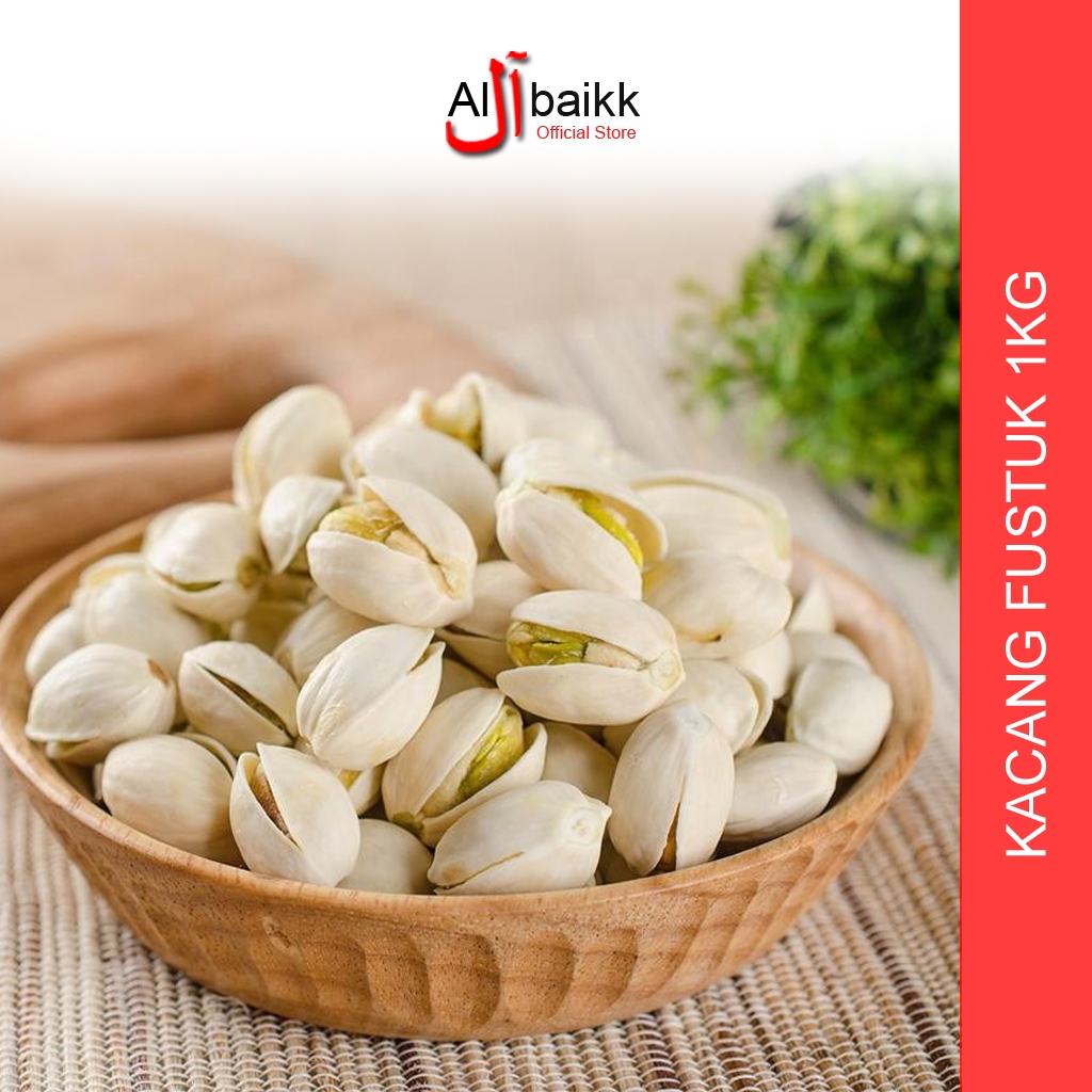 

Kacang Pistachio Fustuk 1kg Khas Arab Kaya Akan Manfaat Almond Mede Untuk Oleh-oleh Haji & Umroh