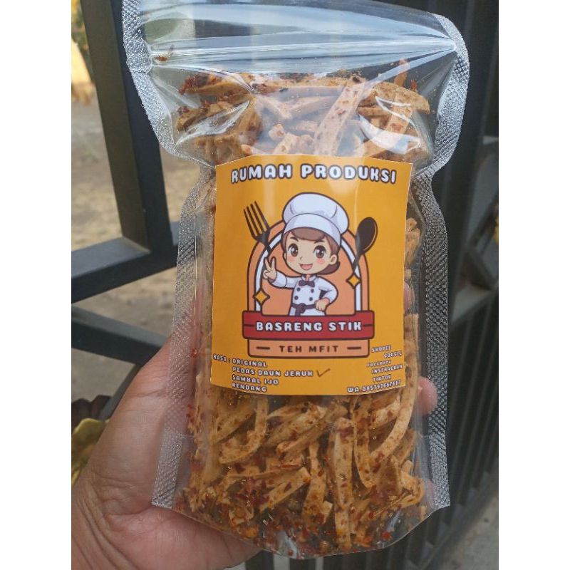 

basreng pedas tanpa daun jeruk 250 GR