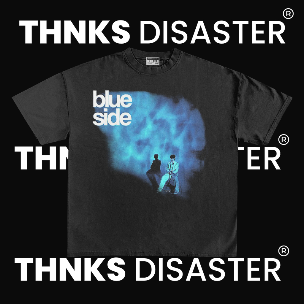 THNKSDISASTER | KAOS BTS YOONGI SUGA KOREAN BOYBAND | COMBED 24S | UNISEX | GRUNGE | BAND | KPOP | M