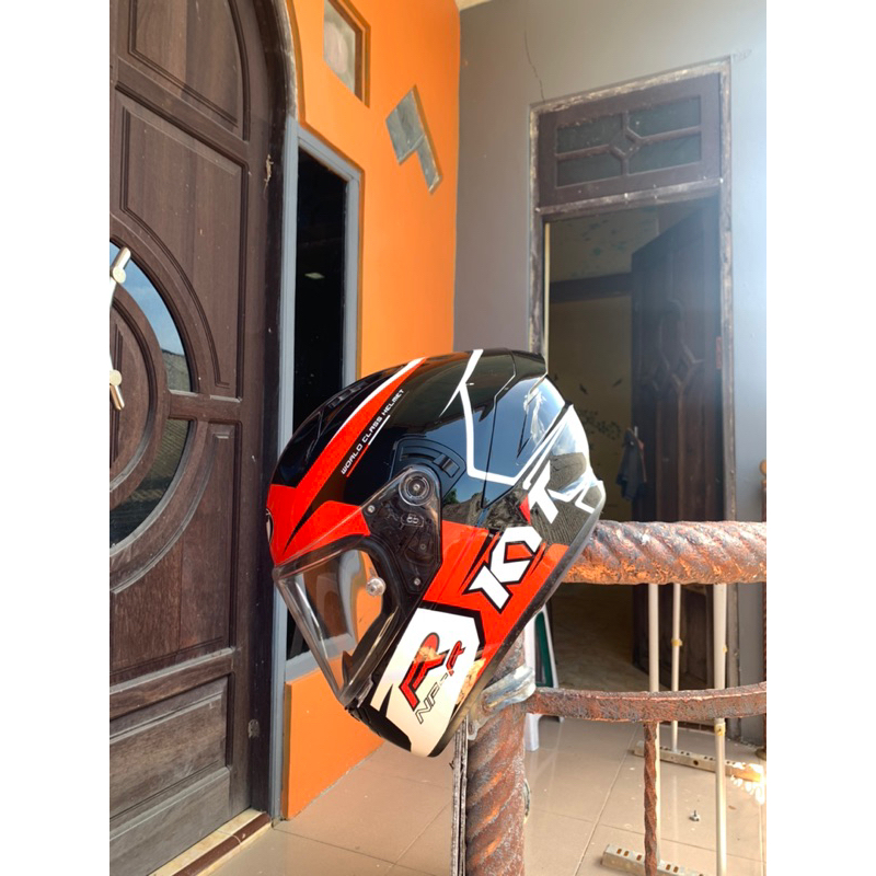 HELM KYT NFR TRACK RED HELM FULLFACE KYT