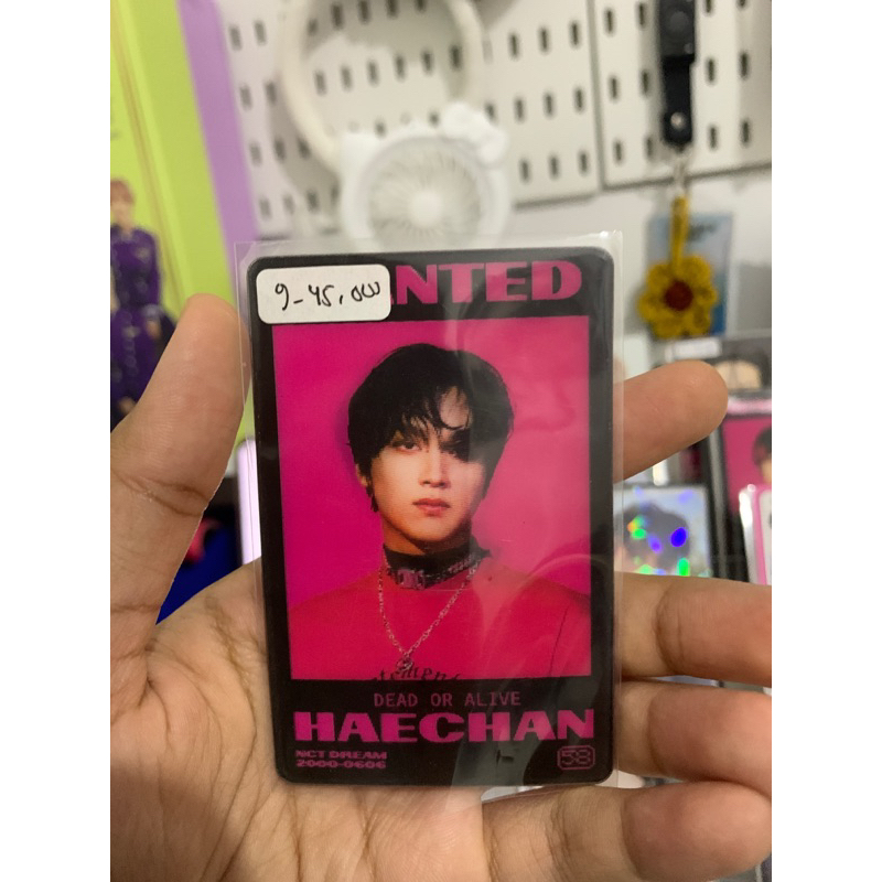 Photocard Haechan Lenti Glitch Mode