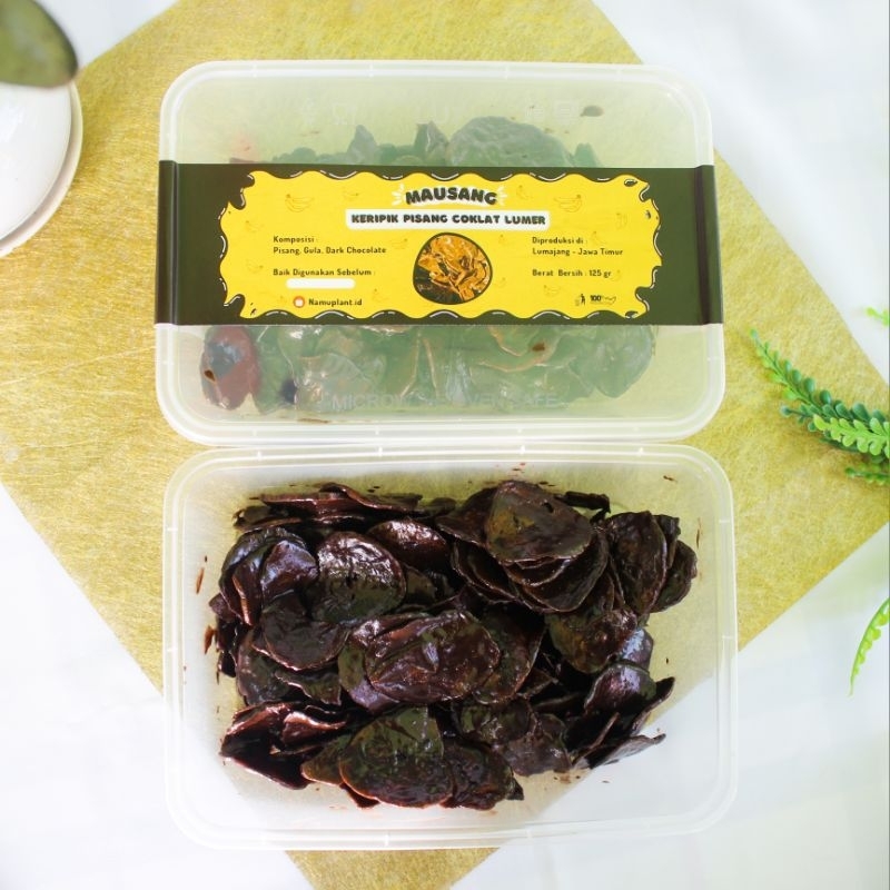 

Keripik Pisang Coklat Lumer - Banana Chips Mausang