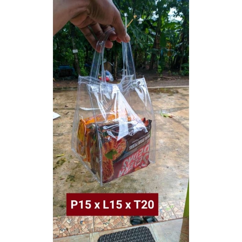 Tas Souvenir Mika PVC Buat Hampers