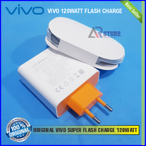 Charger 120Watt VIVO IQOO 11S FLASH CHARGE TYPE C ORI VIVO