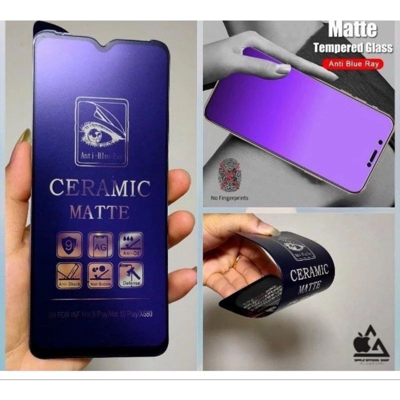 Anti Gores Ceramic infinix HOT 11 PLAY/hot 10 Play Anti Blue