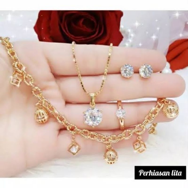 perhiasan xuping 1set