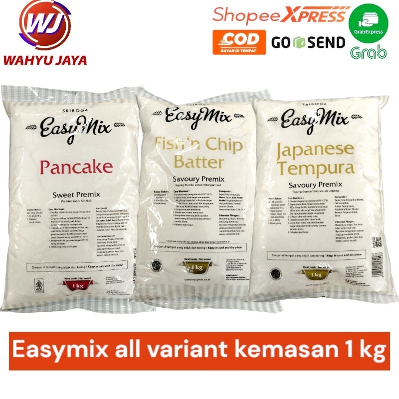 

easy mix all variant kemasan 1 kg