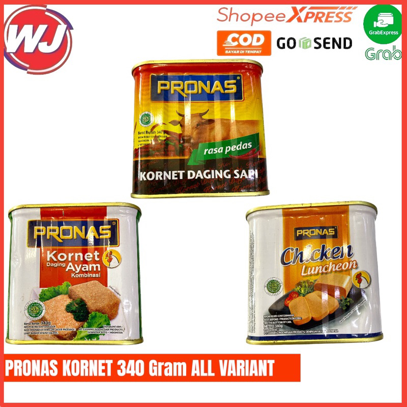 

PRONAS CORNED ALL VARIANT 340 GR