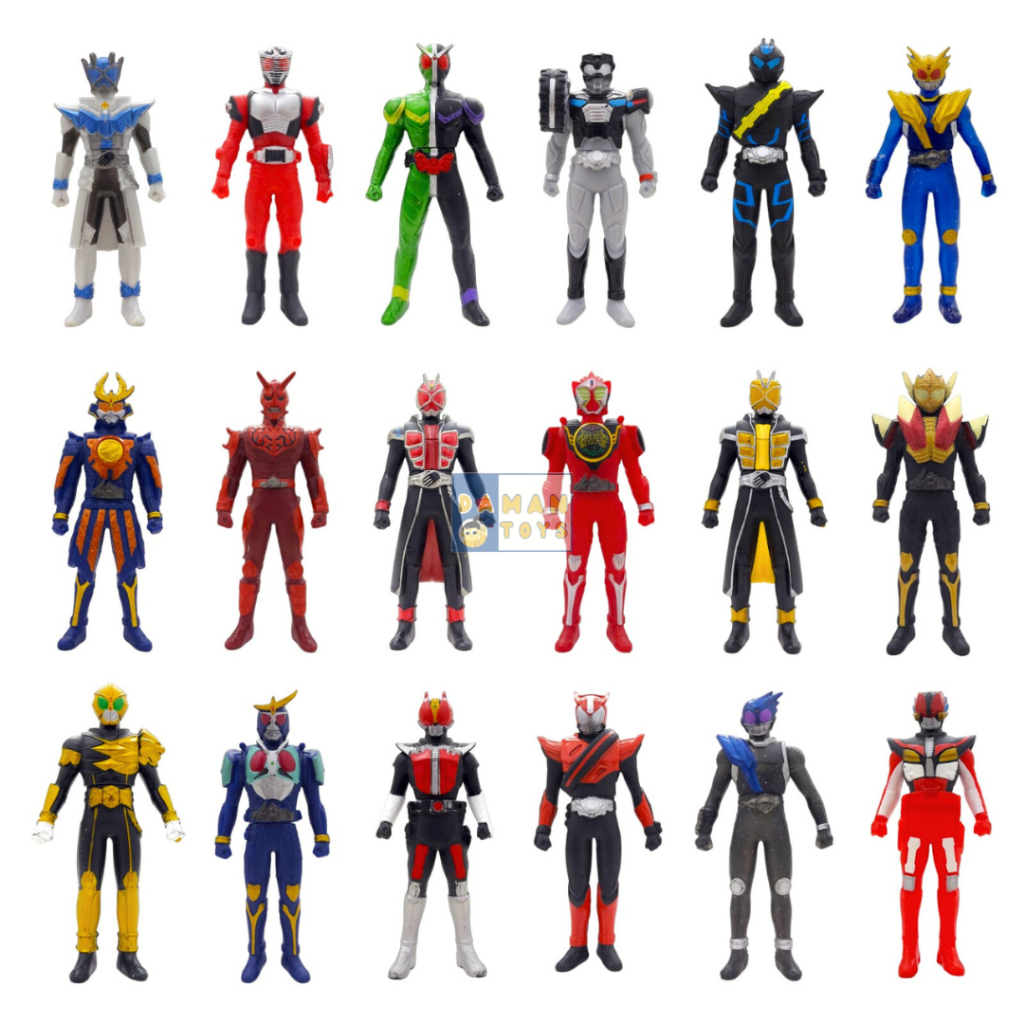 Kamen Rider Vinyl Sofubi Saber Brave Zero one zi-o aid Drive