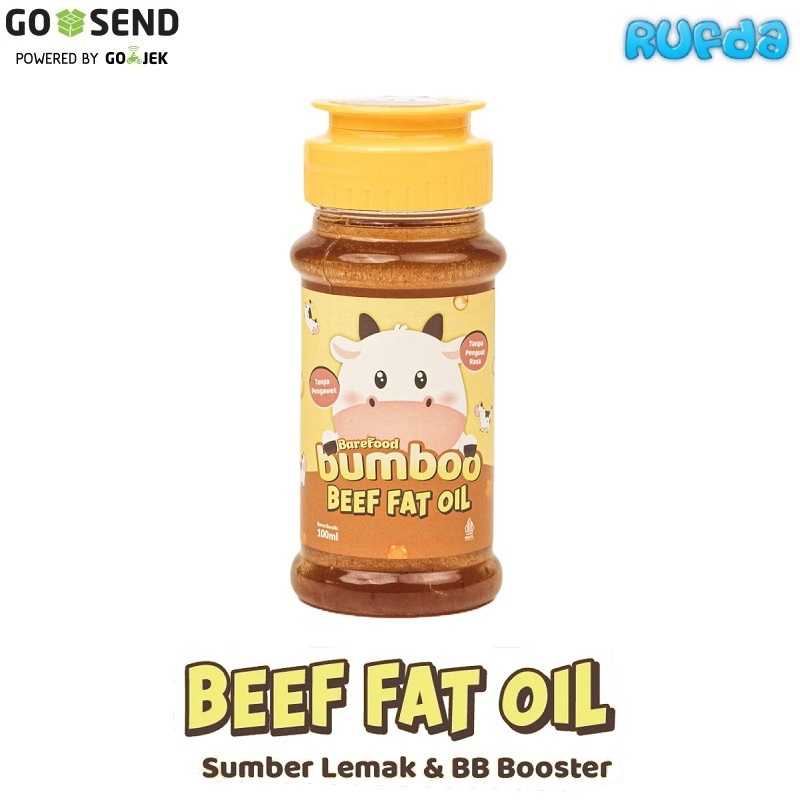 Bumboo Beef Fat Oil Tallow Minyak Lemak Sapi Halal MUI Cocok MPASI