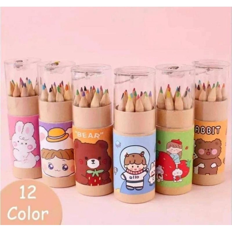 

Pensil 12 Warna Tabung