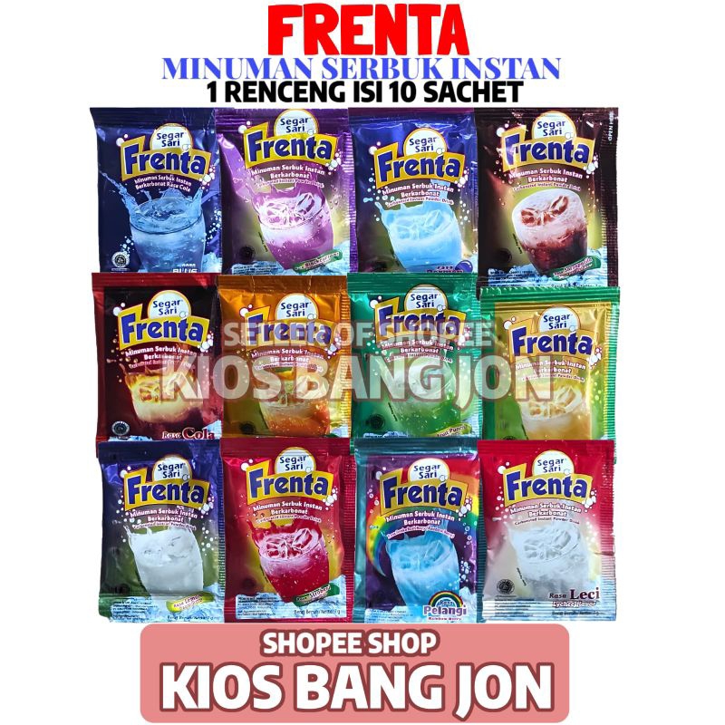 

Frenta Minuman Sachet 1 Renceng Isi 10 Sachet