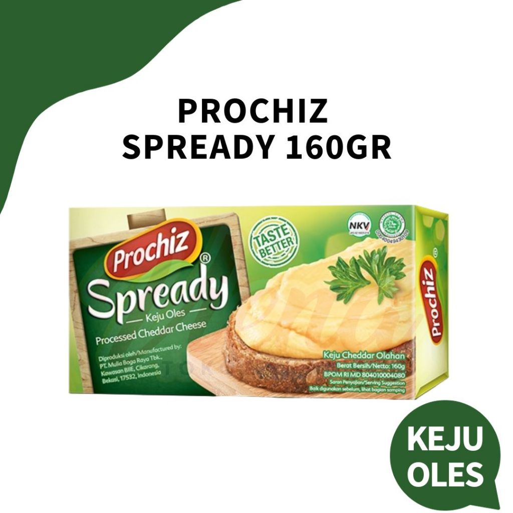 

Prochiz Spready 160gr / Prochiz Keju Oles