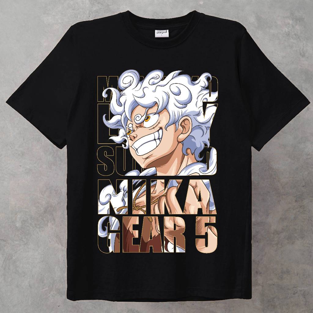 Mayosi T-shirt Luffy Nika Gear 5