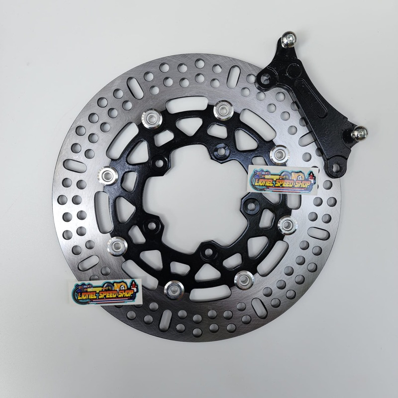 Piringan cakram disk lebar vario 125 new vario 150 lubang baut 5 lebar 260mm plus breket dan baut