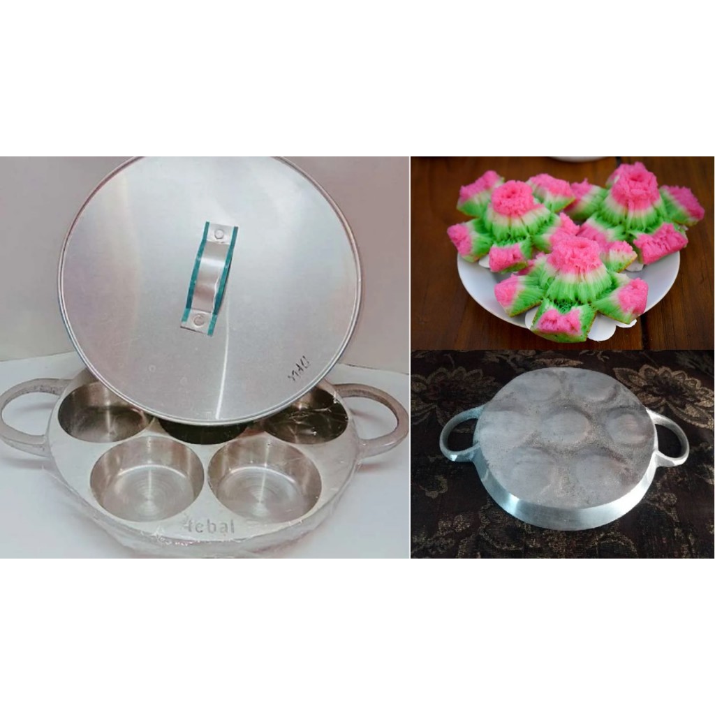 Cetakan carabikang/ Bikang mawar tebal