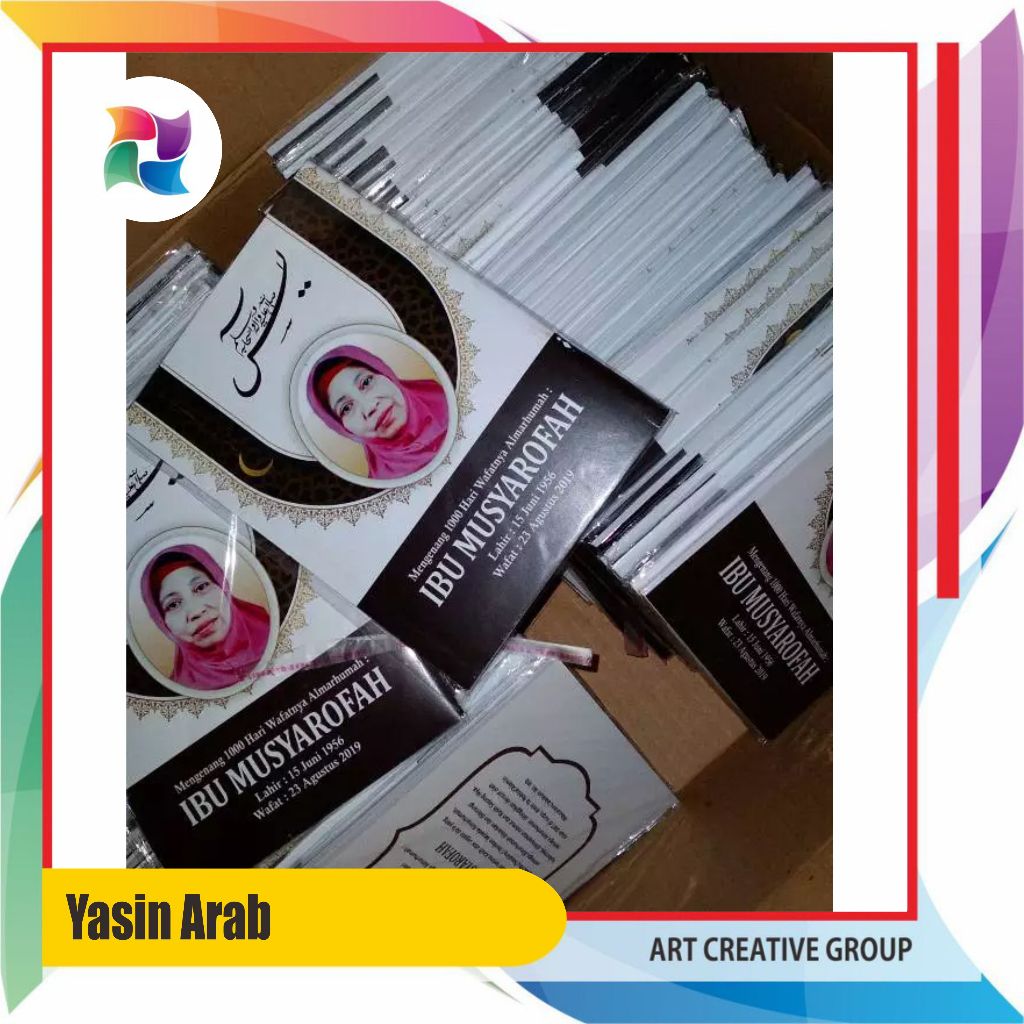 

(COD) YASIN DAN TAHLIL 64 Halaman / YASIN ARAB / BUKU YASIN / FOTO ALMARHUM DICOVER/ FOTO ALMARHUM DI DALAM