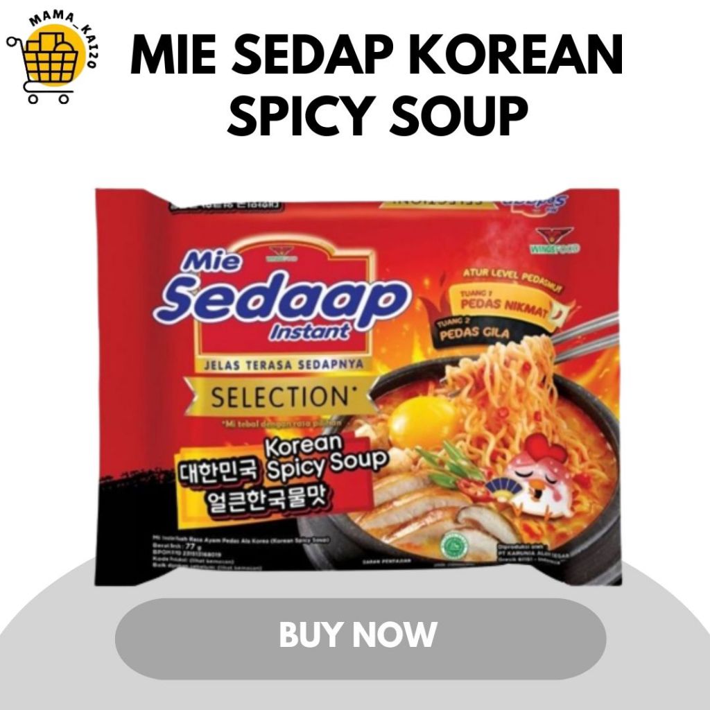 

MIE SEDAAP KOREAN SPICY SOUP