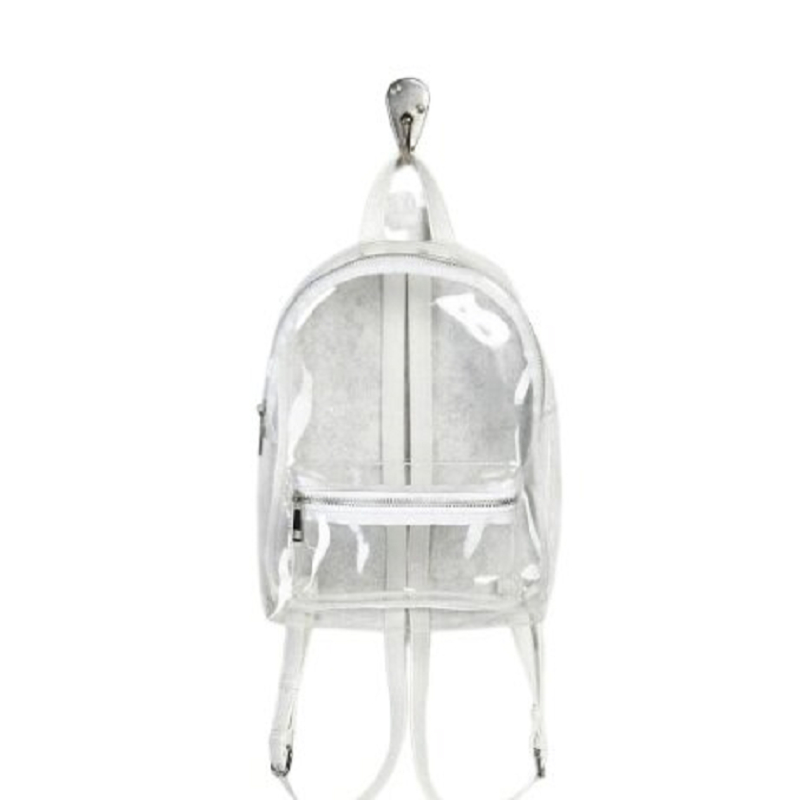 Tas wanita Transparan Ransel Mika PVC / Ransel Wanita Konser Tembus Pandang / Tas punggung bening Re