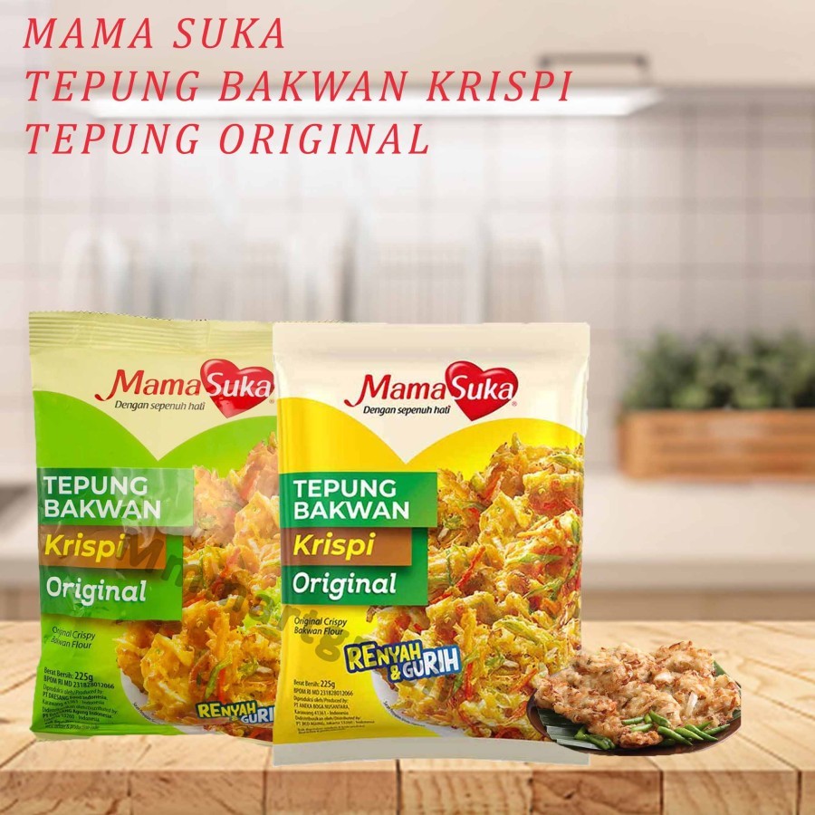

Mama Suka / Tepung Bakwan Krispi / Tepung Original / 225gr