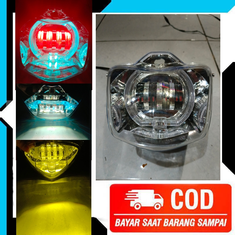 Lampu Depan Daymaker Biled Karisma Retrofit