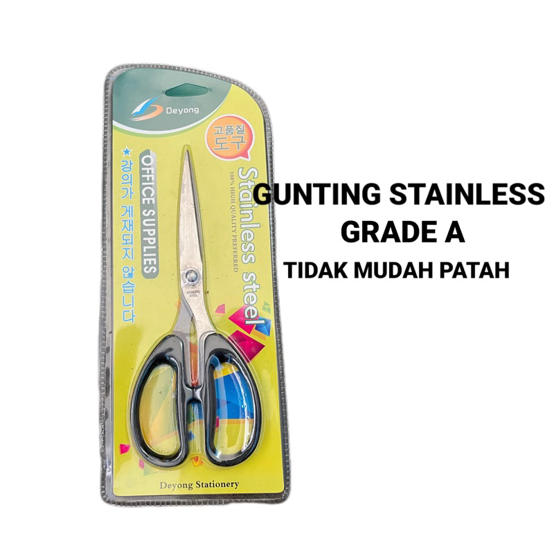

Gunting kertas stainless steel 100% original