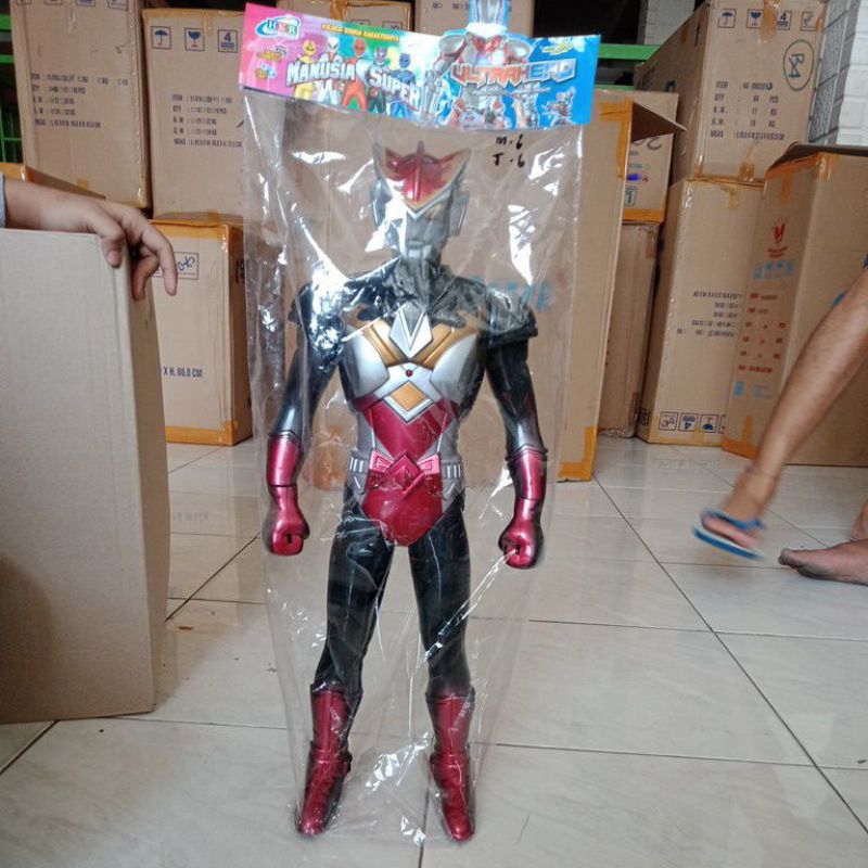 ( 44 - 03022U ) Mainan Robot Ultraman Besar Ukuran tinggi 70cm HKR 44-03022U