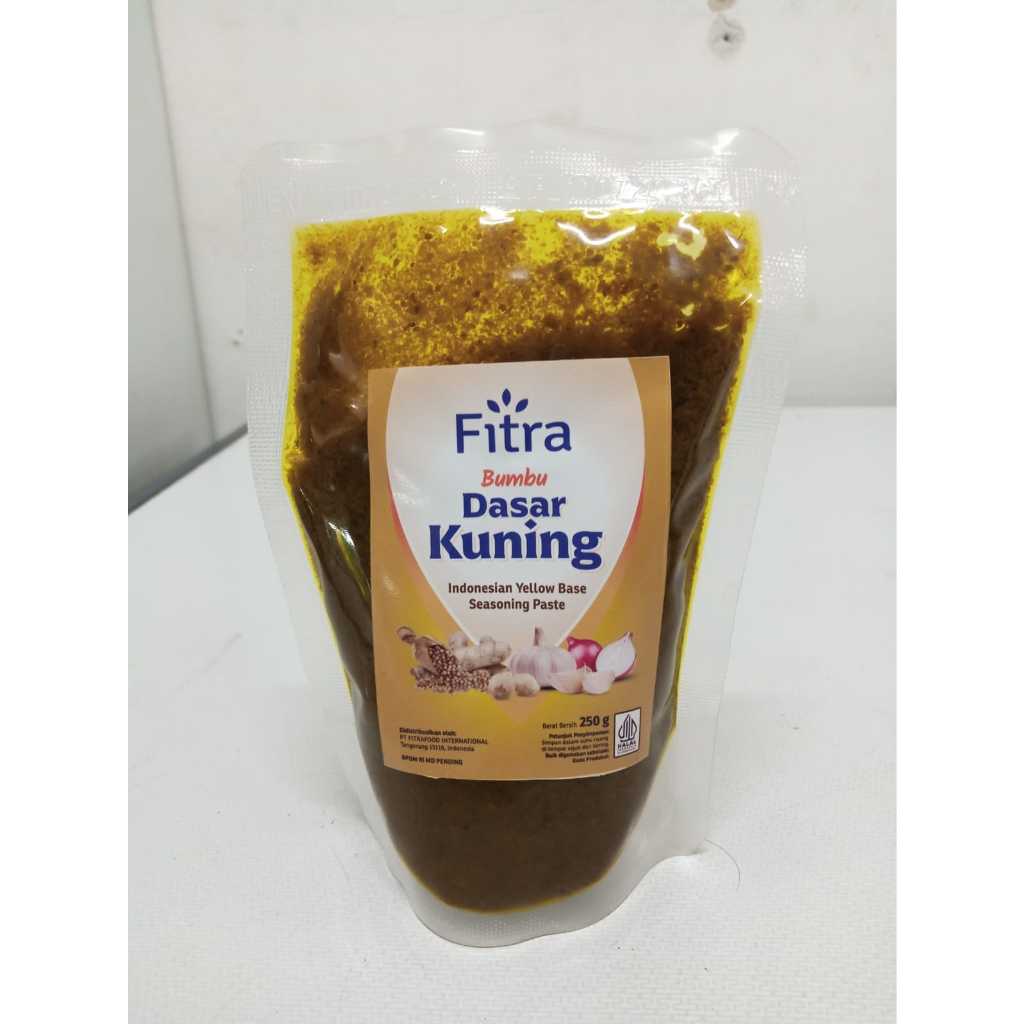 

Fitra Bumbu Dasar Reffil 250gr Bumbu Kuning Ungkep/Bumbu Putih Siap Pakai|Bumbu Masak Instant Praktis