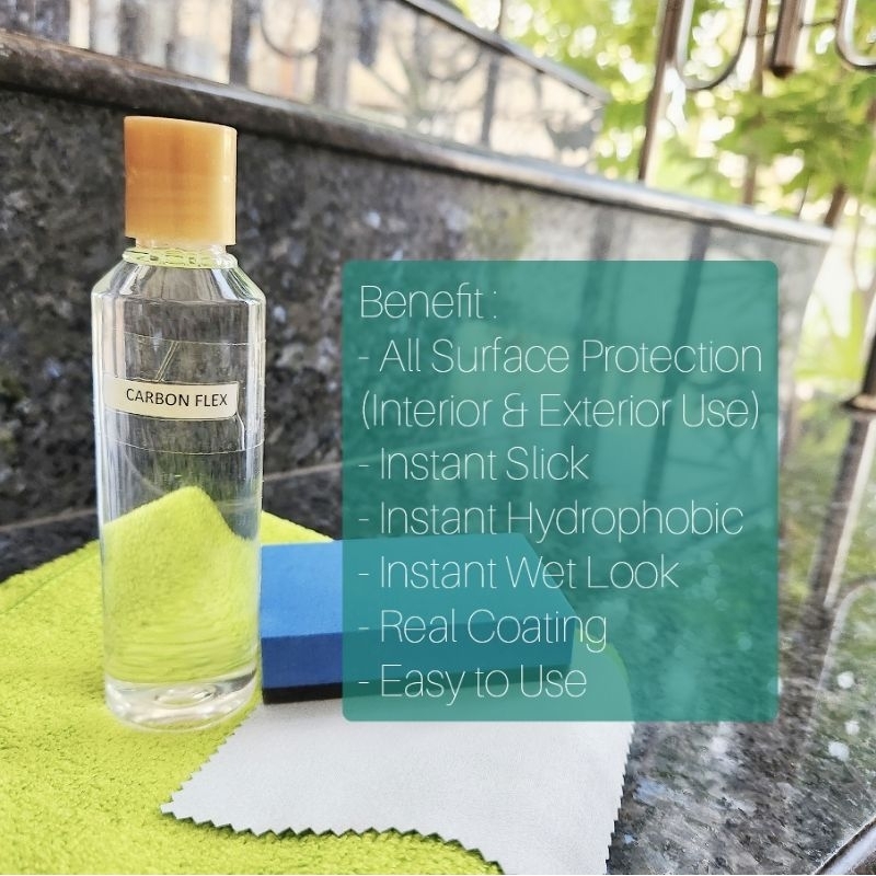 Carbon Flex 100ml Coating All Surface Protection interior ekaterior mobil motor by Coating Factory