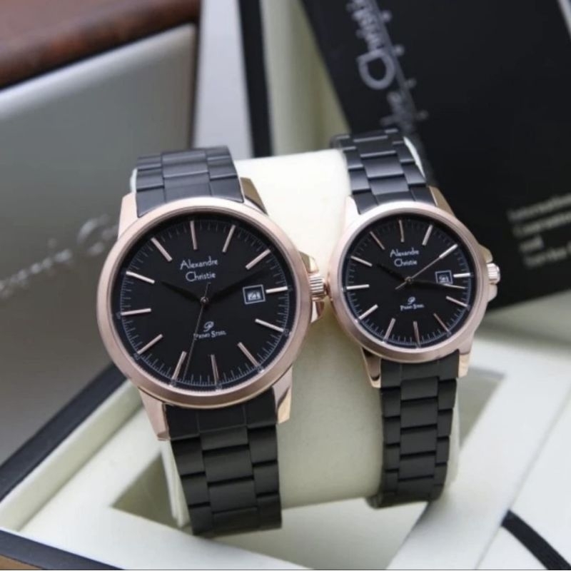 Jam Tangan Couple Alexandre Christie AC1008 / AC 1014 Original